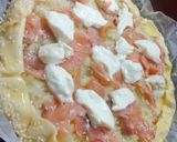 Foto del passaggio 4 della ricetta Torta Salata con Salmone affumicato-patate e robiola