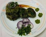 A picture of step 2 of Broccoli kebab.