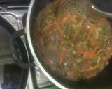 A picture of step 2 of Fried spaghetti By RuNas Kitchen.