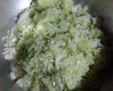 A picture of step 5 of Lauki ki barfi.