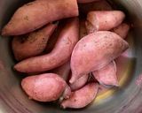 A picture of step 1 of Ranga Aloo or Misti Aloo Malpua / Sweet Potato Malpua.