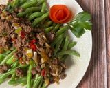 Foto langkah ke 4 dari resep Baby Buncis Cah Sapi.