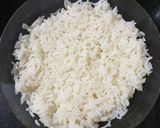 A picture of step 1 of Navratna Pulao.