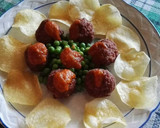 Foto del paso 7 de la receta: Albóndigas con chips caseras