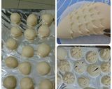 Foto langkah ke 3 dari resep Bakpao isi pasta Ubi Ungu.