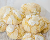 Foto del paso 1 de la receta: Galletas de limón craqueladas con jengibre