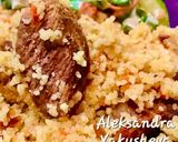 A picture of step 5 of Couscous with beef.