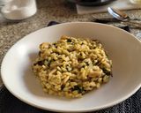 Foto del paso 10 de la receta: Risotto de Espinacas y Setas