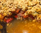 Une image de l'étape 5 de Crumble de légumes et Chorizo.