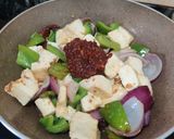 A picture of step 5 of PANEER CAPSICUM in HOT GARLIC SAUCE.