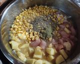 A picture of step 2 of Instant Pot Chicken Corn Chowder.