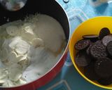 Foto langkah ke 3 dari resep Lumer cake oreo.