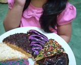 Foto langkah ke 8 dari resep Donut pizza ala mom gebi.