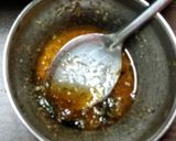 A picture of step 2 of Chaat - spiced fire potatoes with hot honey drizzle and breeze minty cool dip.
