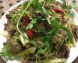 Hình bước làm 5 của món Măng trúc xào thịt bò
