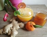 Une image de l'étape 8 de Jus detox clémentine🍊 miel🍯 gingembre.