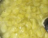 A picture of step 2 of Pineapple suji(rava).