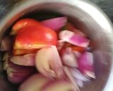 A picture of step 1 of Chicken Kasha.