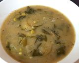 A picture of step 6 of My Greens Soup 😋.
