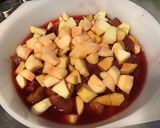 Une image de l'étape 5 de Compote aux deux pêches et pommes (fruits du jardin).