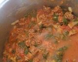 A picture of step 4 of Lasagna .
