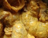A picture of step 3 of Crispy Prawn pakora.