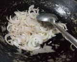 A picture of step 4 of Besan wali guar phali (cluster bean).