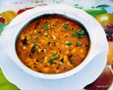 A picture of step 5 of Healthy tasty lobia(black eye peas) masaledar curry.