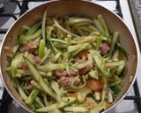 Foto del paso 5 de la receta: "Fideos" de zucchini y verduras varias