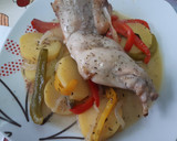 Foto del paso 8 de la receta: Conejo al horno con patatas y verduras