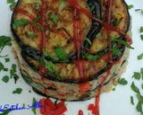 Foto del paso 5 de la receta: Berenjenas con arroz primavera