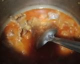A picture of step 1 of Arvi gosht.