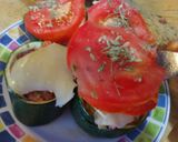 Foto del paso 7 de la receta Tronquitos de calabacín rellenos