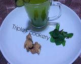 A picture of step 3 of Mint cucumber lemonade.