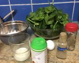 Foto del paso 1 de la receta: Bocadillos de espinaca al horno especiados y condimentados