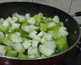 लौकी की सब्जी (lauki ki sabzi recipe in Hindi) रेसिपी चरण 2 फोटो