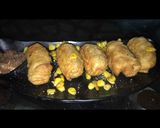 A picture of step 10 of Cheese corn roll.