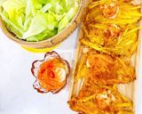 Hình bước làm 1 của món Bánh tôm hồ tây