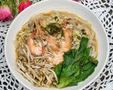 Foto langkah ke 8 dari resep 381. Kwetiau Udang Kuah Saffron.