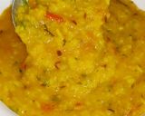 A picture of step 6 of Dal khichdi.