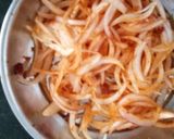 A picture of step 2 of Schezwan Onion Fritters.