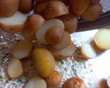 A picture of step 7 of Crispy cheese potato (baby potato with cornflour).