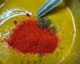 A picture of step 4 of Kashmiri Dum Biryani.