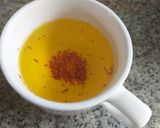 A picture of step 1 of Saffron rice pudding(shole zard).