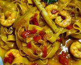 Foto del paso 3 de la receta: Fettuccine con gambas