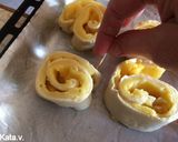 Pudingos tekercs, ananászkarikákkal #ünnepséfje recept fázis 6 fotója