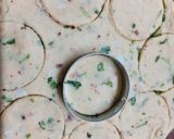 A picture of step 3 of Potato Garlic Rings.