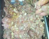 Foto del paso 1 de la receta: Albondigas con avena y queso crema