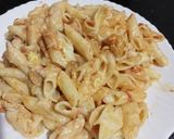 صورة لخطوة 5 من وصفة معکرونة بصوص تومات وصوص بیشامال 😍👌