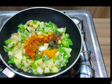 Vegetables omelette